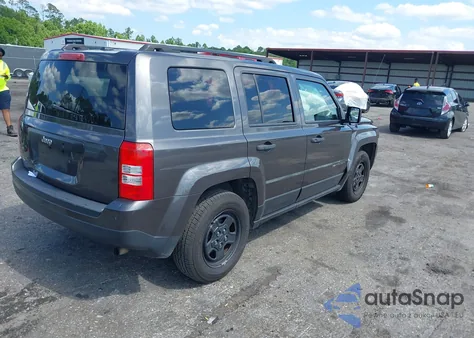 2016 Jeep Patriot Sport from USA, damaged, VIN 1C4NJPBA8GD642826